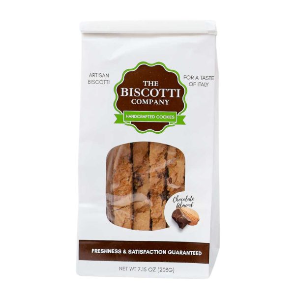 Biscotti Company Chocolate Almond Biscotti 7.15oz 12ct